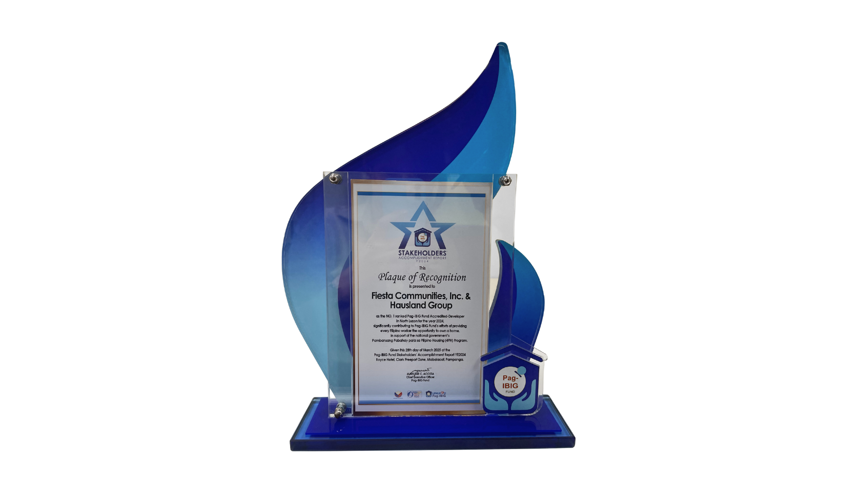 2024 no.1 ranked pag ibig accredited developer in north luzon for the year 2024